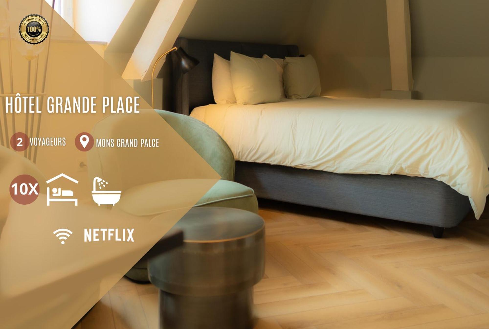 Hotel Grand Place Монс Екстериор снимка